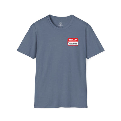 Hello My Favored Class Is Summoner Unisex Softstyle T-Shirt