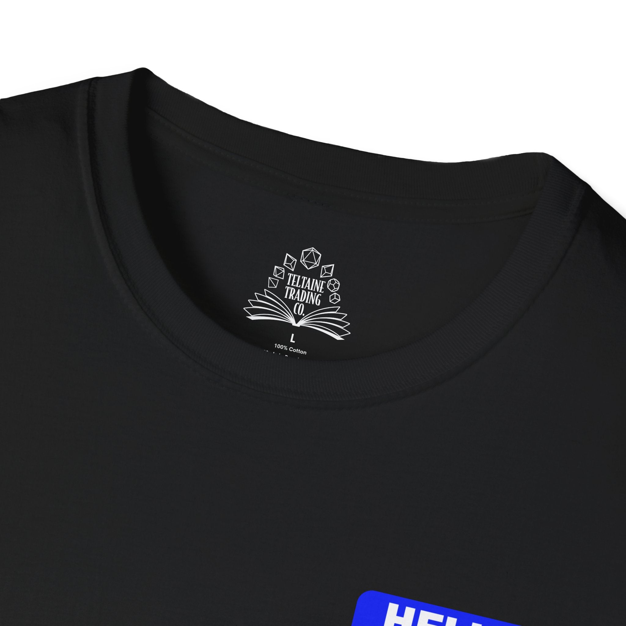 Hello My Favored Class Is Kineticist Unisex Softstyle T-Shirt