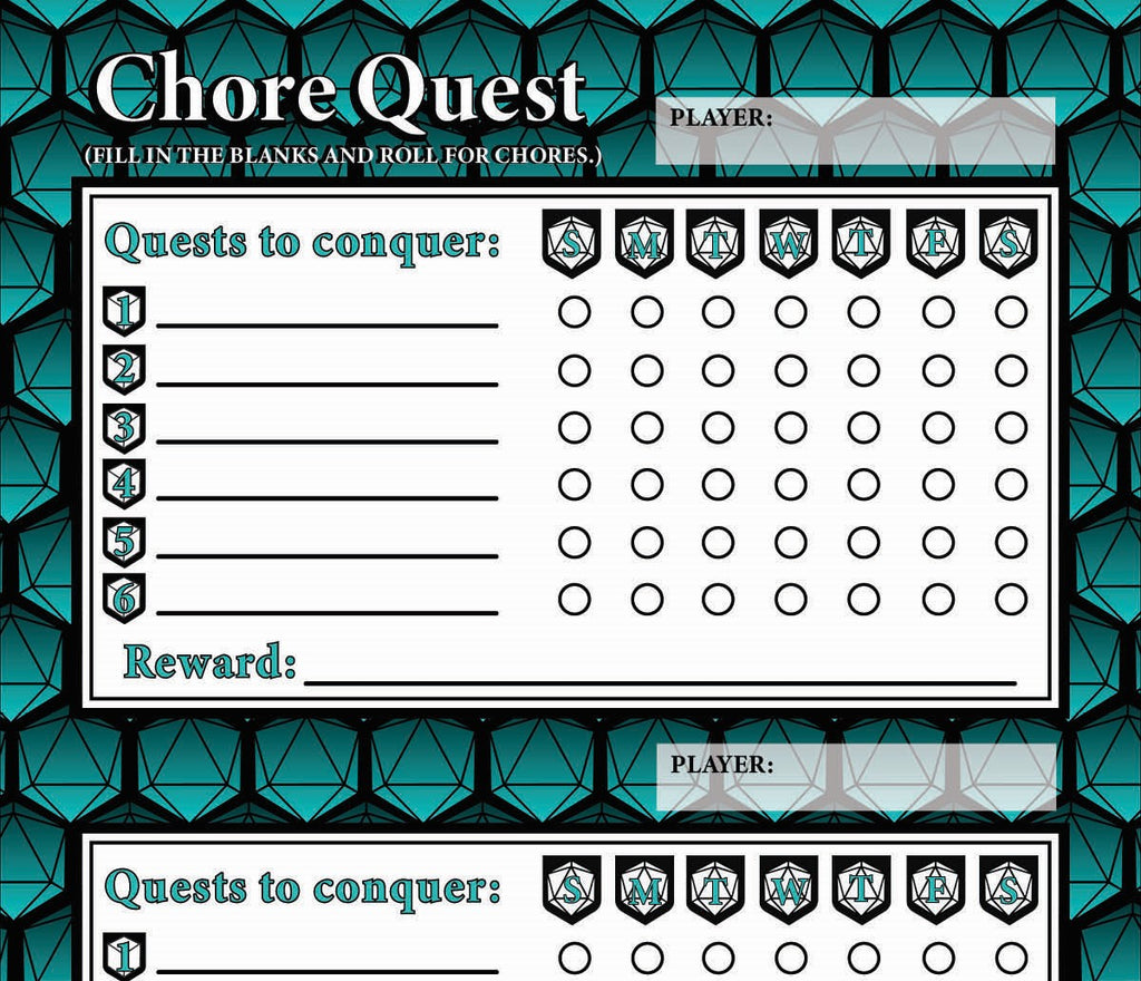 [DIGITAL] Chore Quest: D6 Multi-Player Edition