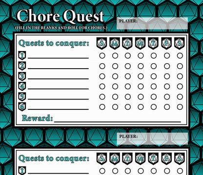 [DIGITAL] Chore Quest: D6 Multi-Player Edition