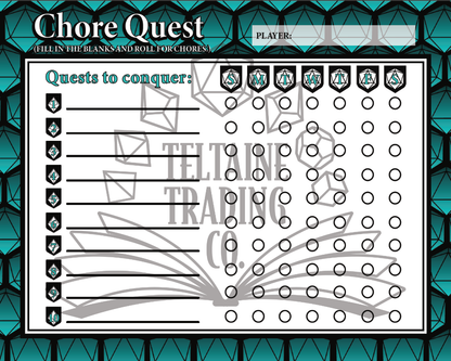 [DIGITAL] Chore Quest: D10 Edition